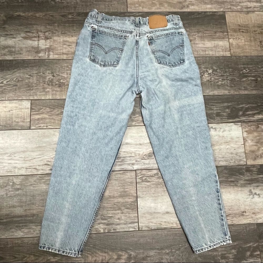 Levi’s Vintage 90’s Orange Tab 921 Tapered Leg Mom Jeans Size 16 Short